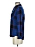 Rails 100% Rayon Plaid Blue Long Sleeve Button-Down Shirt Size S - photo 5