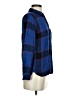 Rails 100% Rayon Plaid Blue Long Sleeve Button-Down Shirt Size S - photo 4