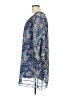 Alice + Olivia 100% Polyester Paisley Blue Casual Dress Size L - photo 5