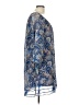 Alice + Olivia 100% Polyester Paisley Blue Casual Dress Size L - photo 4