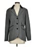 Conrad C Chevron-herringbone Gray Blazer Size 4 - photo 1
