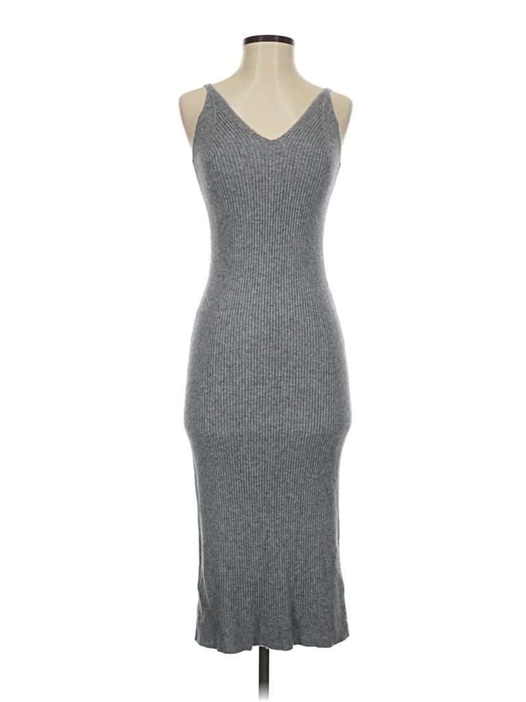 Pre-owned Commense Cocktail Dress In Gray