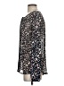 Ann Taylor LOFT 100% Polyester Silver Long Sleeve Blouse Size S - photo 5