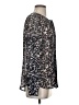 Ann Taylor LOFT 100% Polyester Silver Long Sleeve Blouse Size S - photo 4