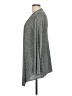 Laura Ashley Polka Dots Jacquard Black Gray Cardigan Size M - photo 5