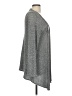 Laura Ashley Polka Dots Jacquard Black Gray Cardigan Size M - photo 4