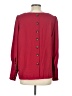 Unbranded 100% Polyester Burgundy Long Sleeve Blouse Size L - photo 2