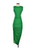 Alexia Admor Solid Green Cocktail Dress Size XS - photo 2