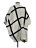 Ann Taylor LOFT 100% Acrylic Gray Poncho Size XS - Sm - photo 2