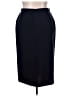 Liz Baker 100% Polyester Solid Black Blue Formal Skirt Size 18 - photo 2