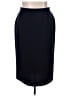 Liz Baker 100% Polyester Solid Black Blue Formal Skirt Size 18 - photo 1
