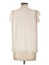Rebecca Minkoff 100% Polyester Ivory Short Sleeve Blouse Size L - photo 2