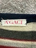 A'gaci Stripes Brown Casual Dress Size S - photo 7