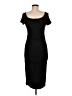 Antistar Solid Black Cocktail Dress Size M - photo 2
