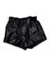 Buddy Love Metallic Black Shorts Size L - photo 1