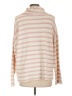 Chaps 100% Cotton Stripes Pink Pullover Sweater Size L - photo 2