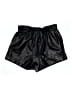 Buddy Love Metallic Black Shorts Size L - photo 2