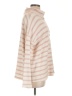 Chaps 100% Cotton Stripes Pink Pullover Sweater Size L - photo 4