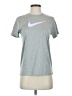 Nike 100% Polyester Silver Active T-Shirt Size XS - photo 1