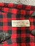 Zara Checkered-gingham Red Long Sleeve Button-Down Shirt Size 7 - photo 3