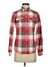 Eddie Bauer Plaid Red Long Sleeve Button-Down Shirt Size S - photo 1