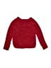 Pink Rose 100% Polyester Red Pullover Sweater Size 7 - photo 2
