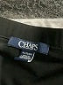 Chaps Solid Black Casual Dress Size XL - photo 7