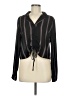Timing 100% Polyester Black Long Sleeve Blouse Size M - photo 1