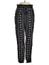 Kingston Grey Print Black Casual Pants Size XS - photo 1