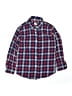 Crewcuts 100% Cotton Plaid Blue Long Sleeve Button-Down Shirt Size 4 - 5 - photo 1