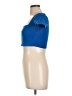 Zara Blue Short Sleeve Top Size L - photo 5