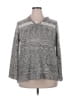 One World 100% Acrylic Gray Pullover Sweater Size 3X - photo 1