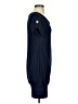 Bluheaven Solid Blue Casual Dress Size S - photo 4