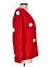 Unbranded 100% Polyester Polka Dots Red Cardigan Size L - photo 4