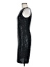 Alexa B Metallic Black Cocktail Dress Size 6 - photo 5