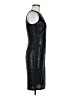 Alexa B Metallic Black Cocktail Dress Size 6 - photo 4