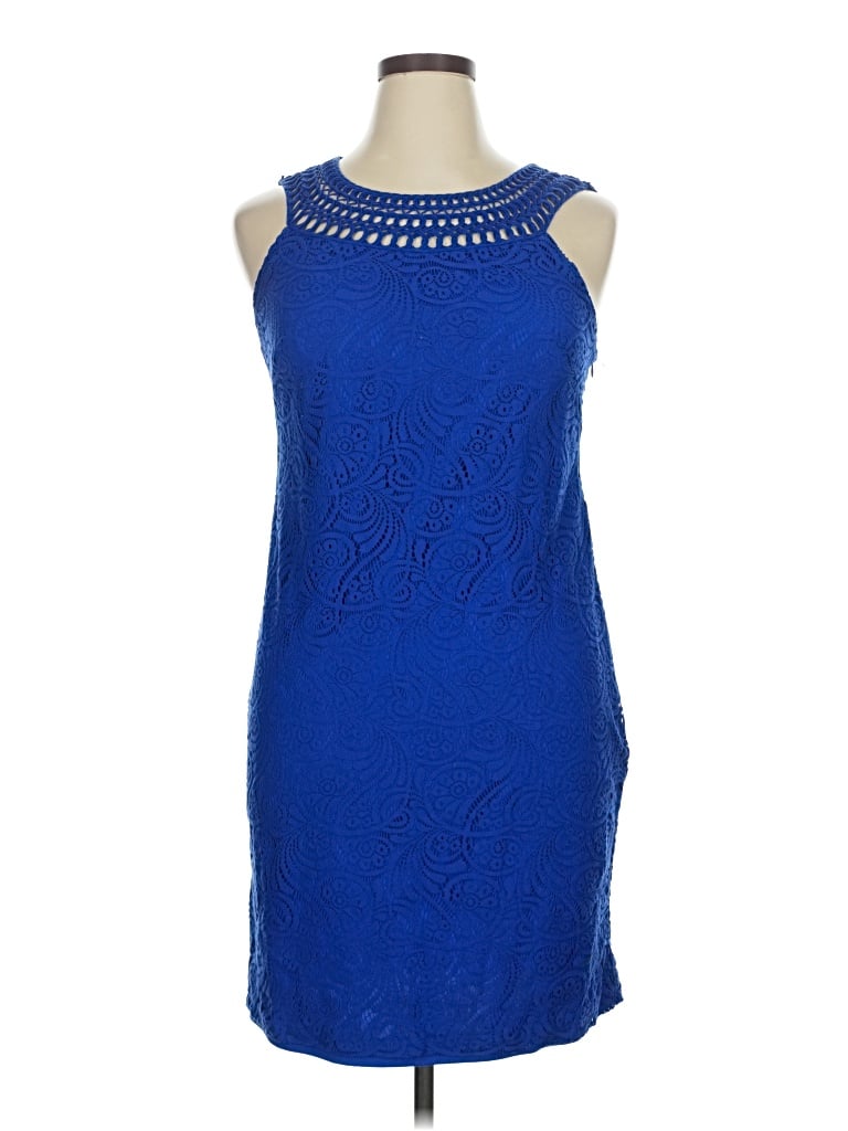 Pre-owned J Howard Cocktail Dress In Blue