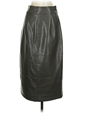 Elie Tahari Faux Leather Skirt (view 2)