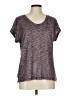 Valette Tweed Burgundy Active T-Shirt Size L - photo 1