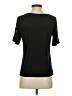 Blue Moon Black Short Sleeve Top Size S - photo 2