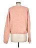 Sadie & Sage 100% Polyester Tweed Orange Pullover Sweater Size L - photo 2