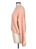 Sadie & Sage 100% Polyester Tweed Orange Pullover Sweater Size L - photo 5