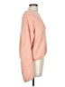 Sadie & Sage 100% Polyester Tweed Orange Pullover Sweater Size L - photo 4