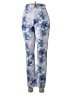Missguided Floral Blue Casual Pants Size 2 - photo 1
