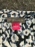 Vince Camuto 100% Polyester Animal Print Blue Sleeveless Blouse Size L - photo 7