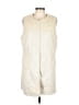 White House Black Market 100% Polyester Ivory Vest Size L - photo 1