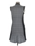 Fringe Houndstooth Gray Casual Dress Size M - photo 2