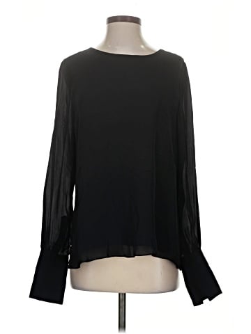 Rory Beca Long Sleeve Silk Top (view 1)