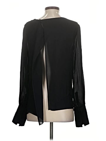 Rory Beca Long Sleeve Silk Top (view 2)