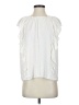 Ann Taylor 100% Polyester Ivory Sleeveless Blouse Size XS - photo 1